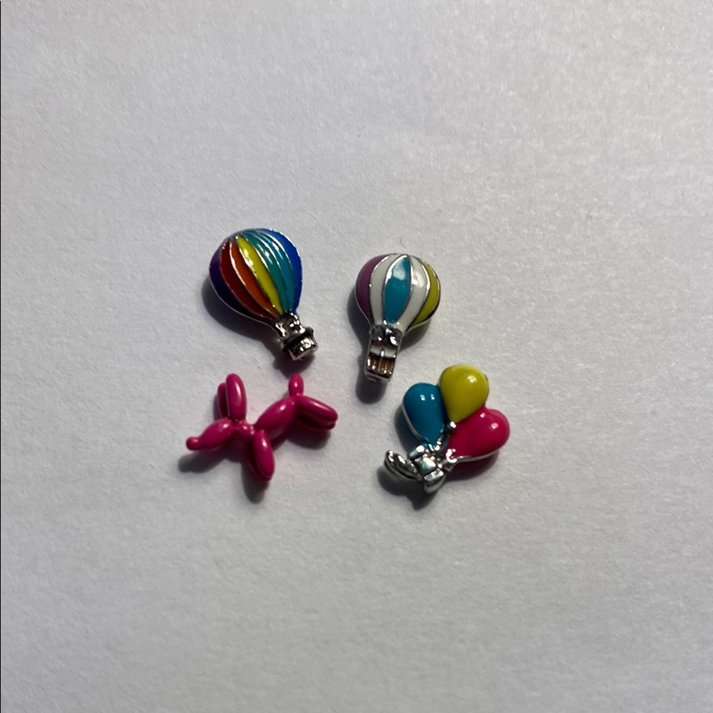 Origami Owl Charms Set: Balloons!
